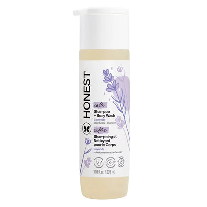 The Honest Company Calm Conditioner 10 fl oz +Shampoo & Body Wash 10 fl oz + Detangler 4 fl oz + Face + Body Lotion  8.5 fl oz + Bubble Bath 12 fl oz