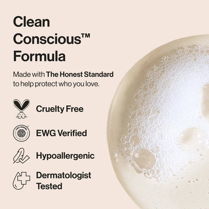 The Honest Company Calm Shampoo + Body Wash Refill, Lavender 32 fl oz + Shampoo + Body Wash 18 fl oz