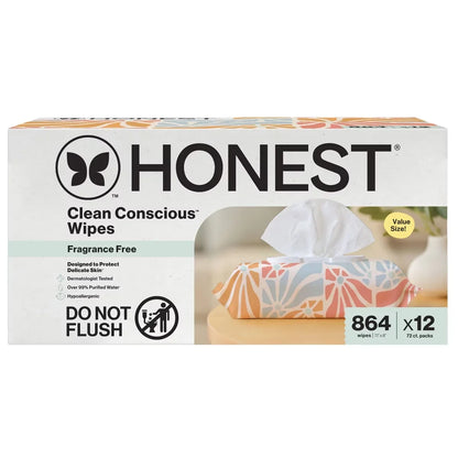 The Honest Company Sensitive Clean Conscious Wipes